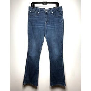 Levi’s Signature Mid Rise Bootcut Jeans Med Wash Women Size 14 L 32 x 34